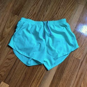 Mint green NIKE Running Shorts